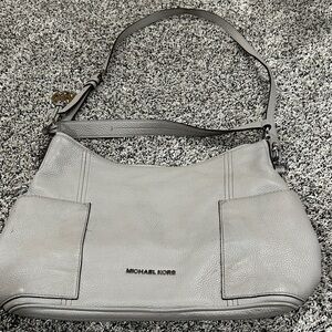 Michael Kors Light Gray Shoulder Bag